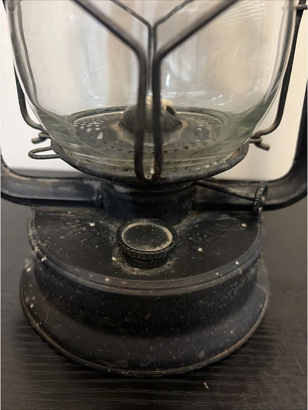 Vintage Dietz Monarch Kerosene Lantern New York U.S.A - Clear Globe